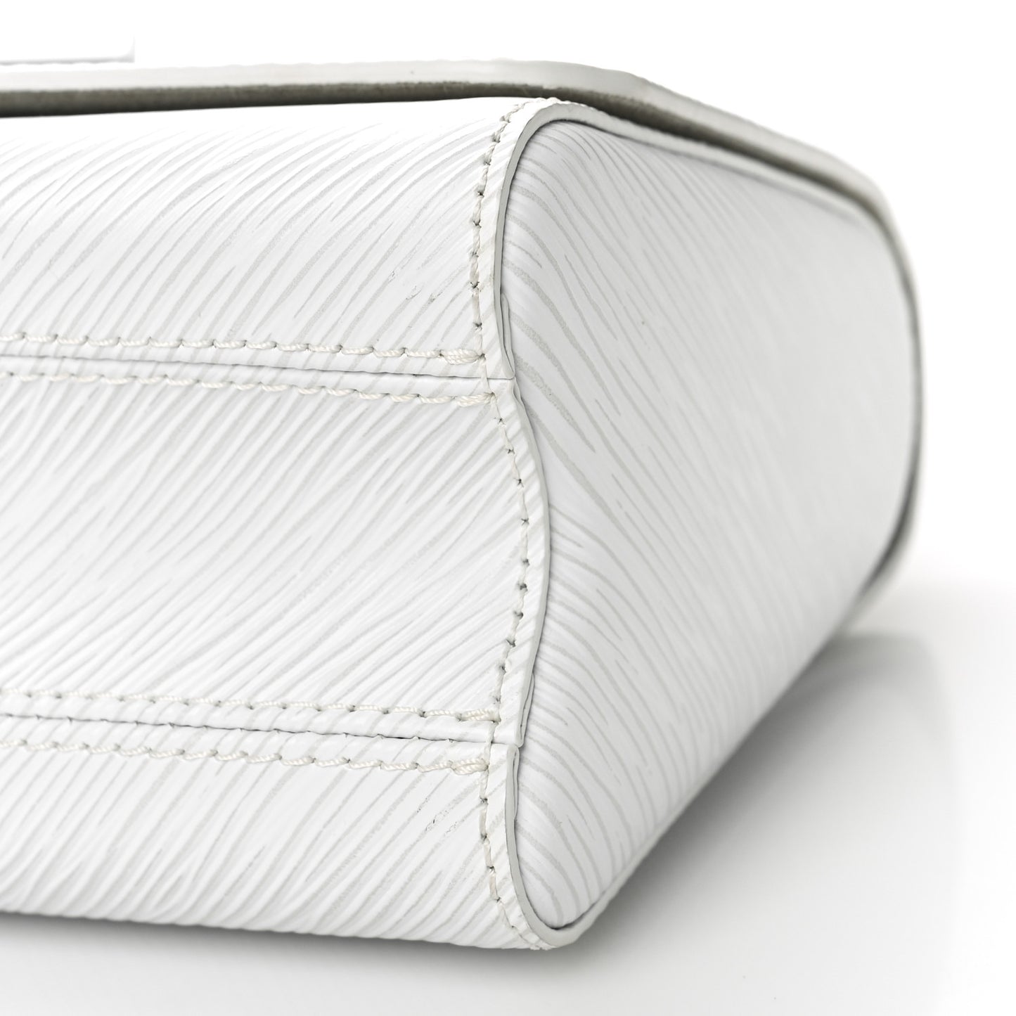 Epi Twist Shoulder Bag PM White