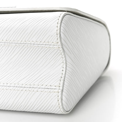 Louis Vuitton Epi Twist Shoulder Bag PM White 8 of 9