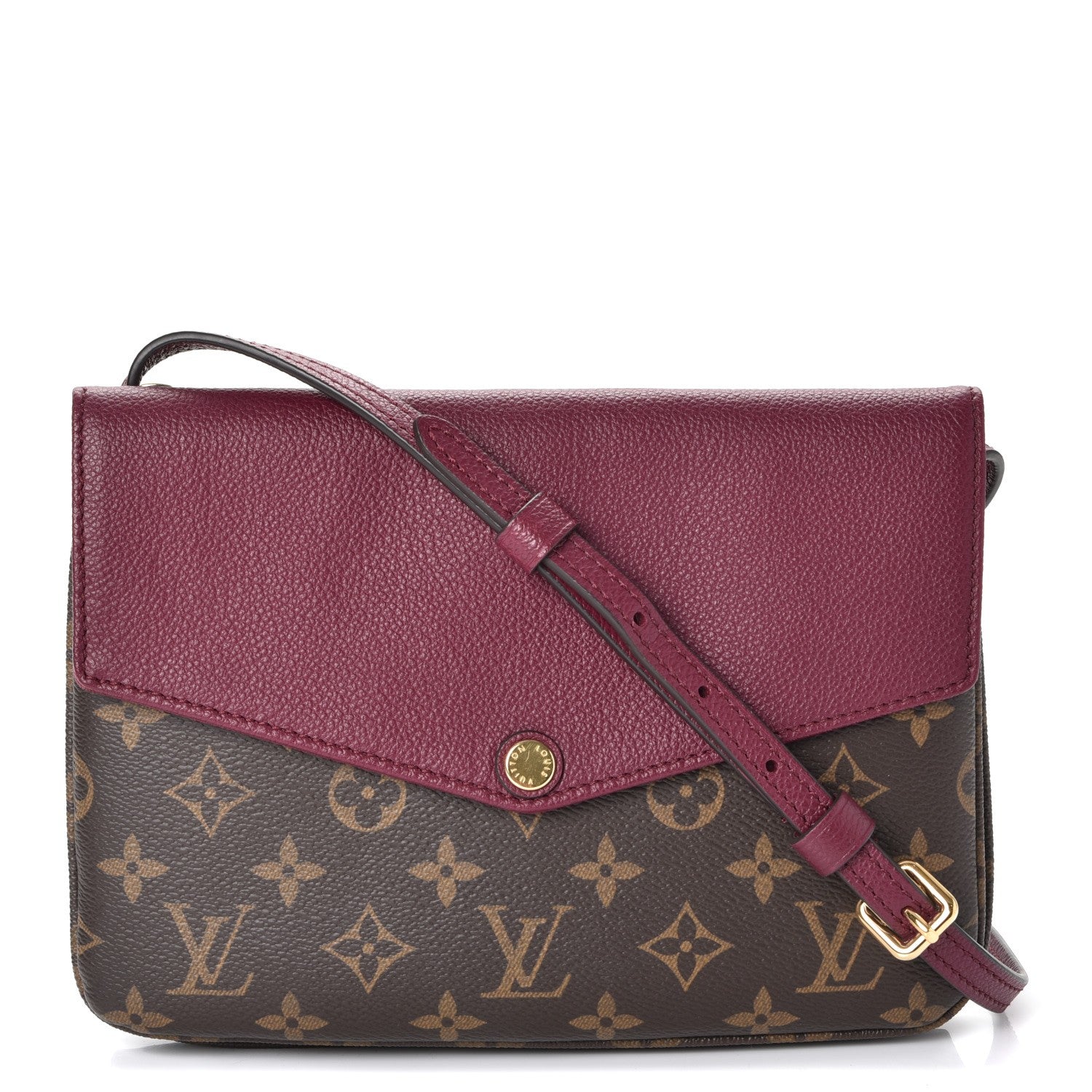 Louis Vuitton Monogram Twice Pochette Aurore 1 of 9