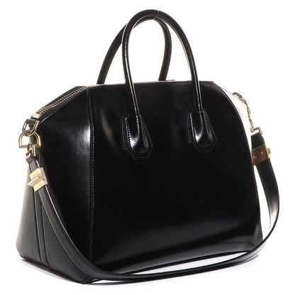 Givenchy Shiny Lord Calfskin Medium Antigona Black 3 of 11