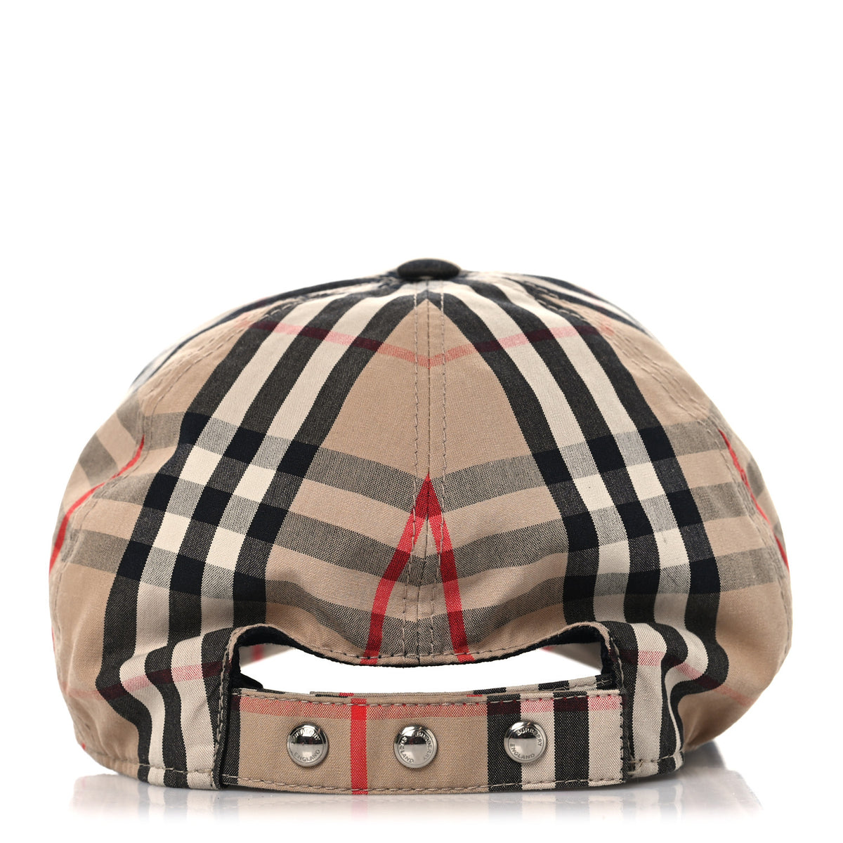Burberry Plaid TB Women’s Baseball Cap Burberry Technical Cotton TB Baseball Cap M Archive Beige  main image 3