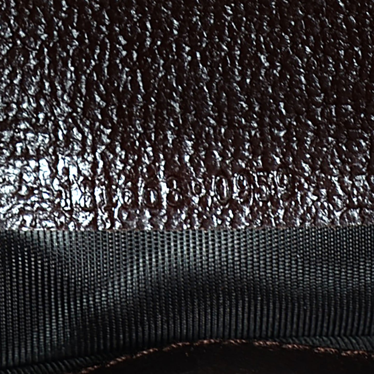 Monogram Calfskin Ladies Web Long Wallet Beige Ebony Cocoa