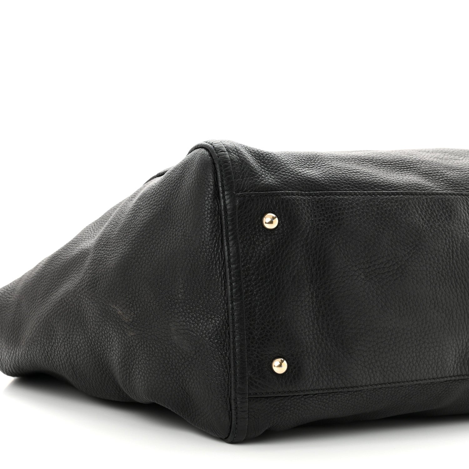 Gucci Pebbled Calfskin Large Soho Hobo Black 9 of 10