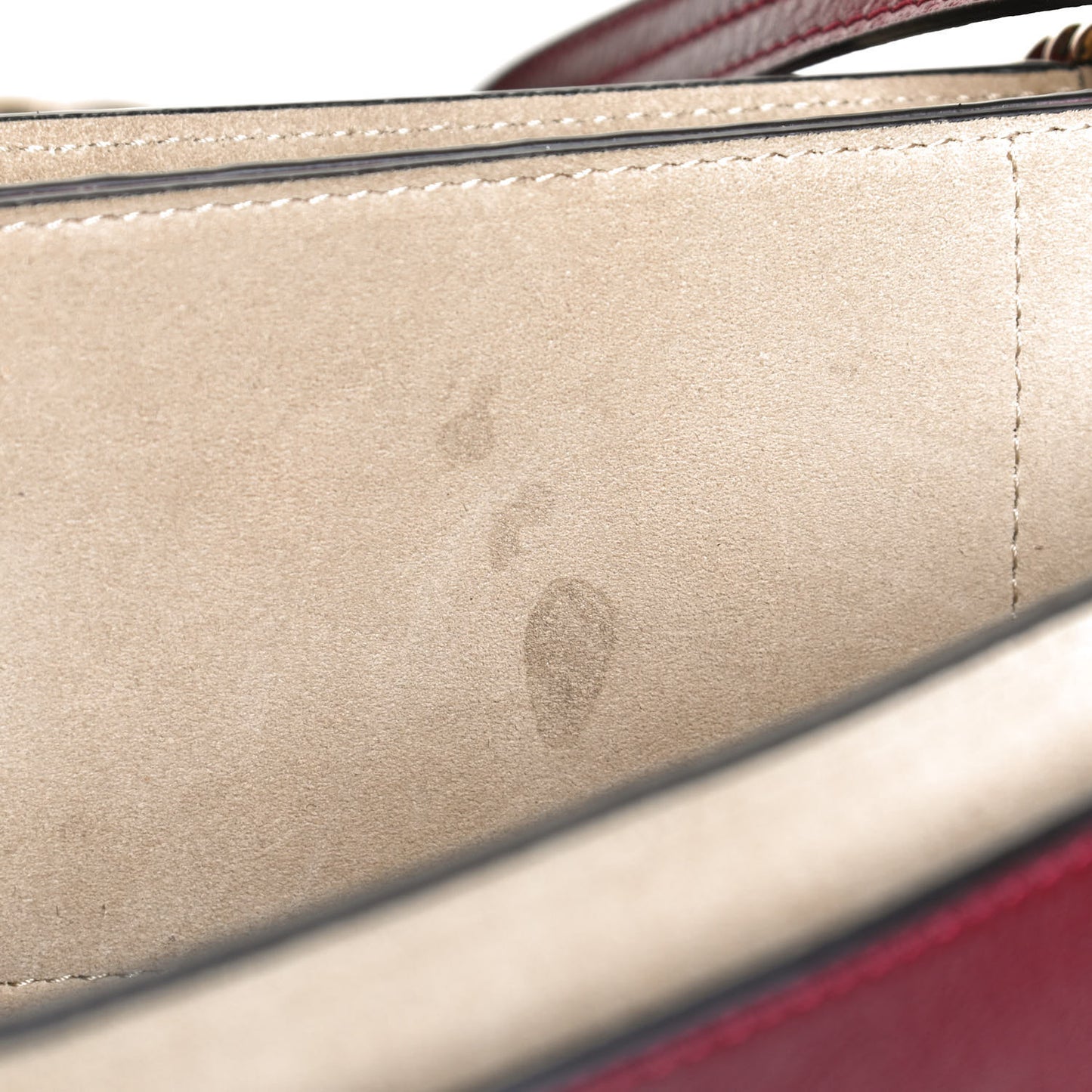Goatskin Small Faye Shoulder Bag Sienna Red