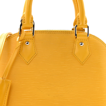 Louis Vuitton Epi Alma BB Citron 8 of 17