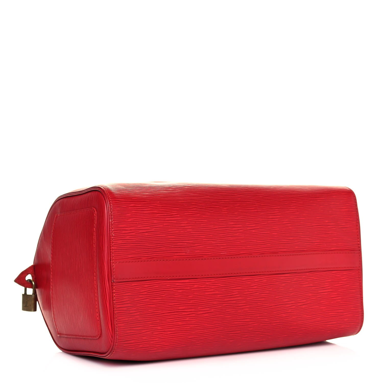 Louis Vuitton Epi Speedy 30 Castillan Red 4 of 23