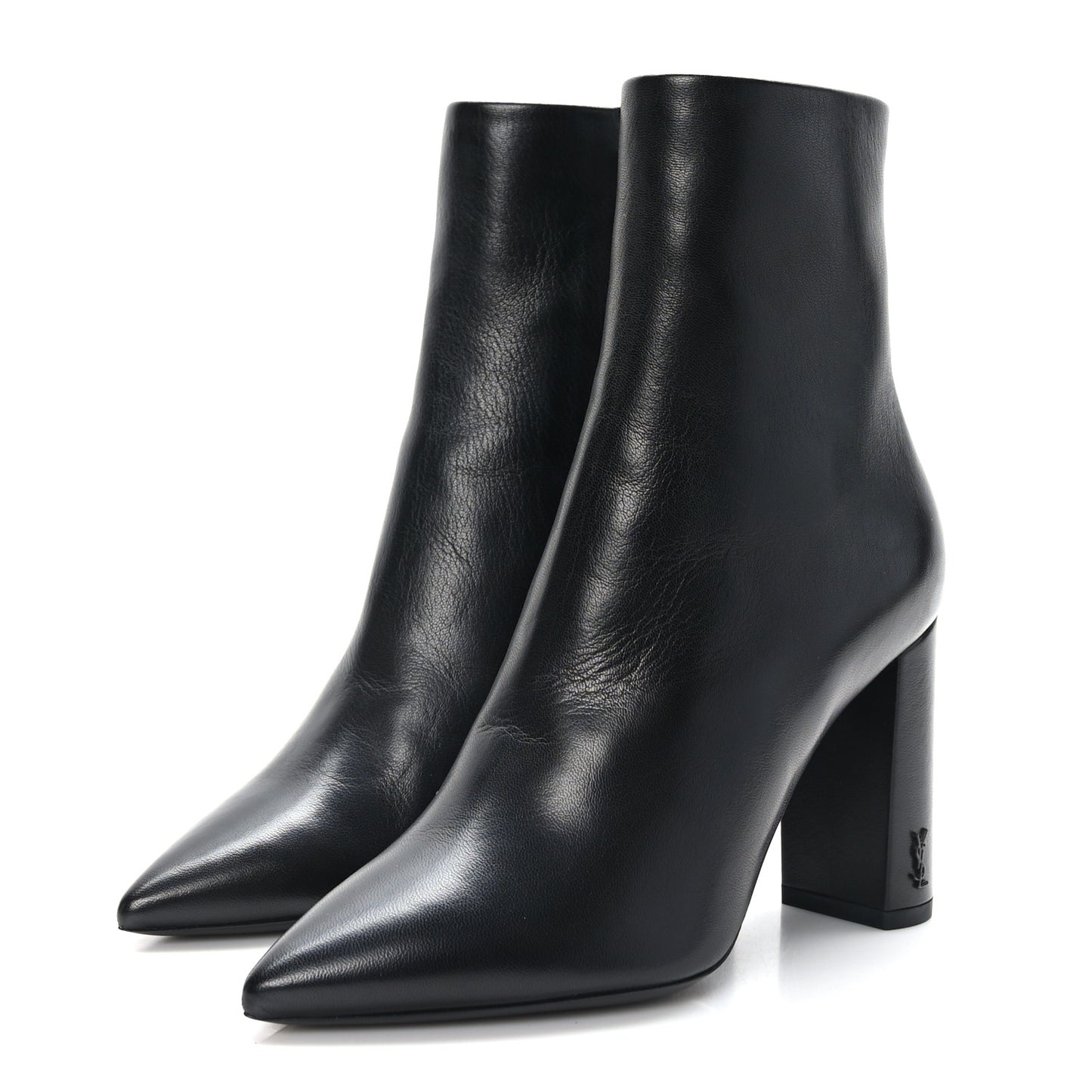 Calfskin Betty 95 Ankle Boots 35 Black