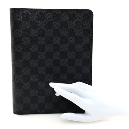 Louis Vuitton Damier Graphite Desk Agenda Cover 2 of 7