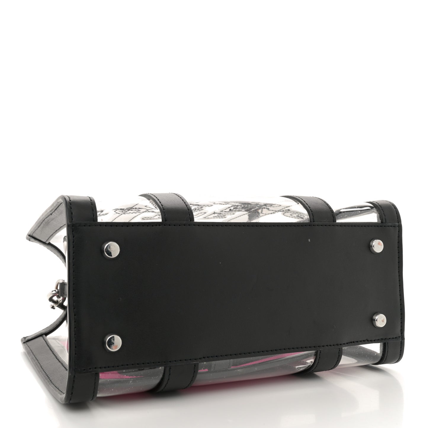 PVC The Small Tote Bag Black