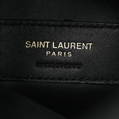 Saint Laurent Smooth Calfskin Small Le 5 A 7 Soft Hobo Black 7 of 15