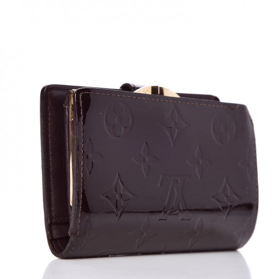 Vernis French Purse Wallet Amarante