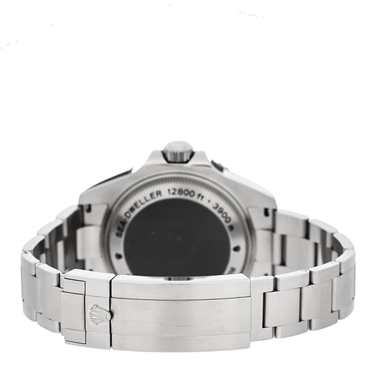 Rolex Stainless Steel 44mm Oyster Perpetual Date Sea-Dweller Deepsea Watch Black 116660 3 of 4
