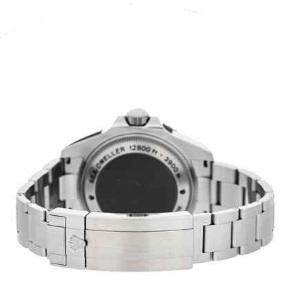 Rolex Stainless Steel 44mm Oyster Perpetual Date Sea-Dweller Deepsea Watch Black 116660 3 of 4