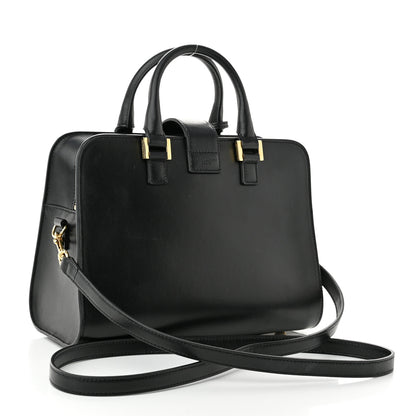 Saint Laurent Calfskin Monogram Baby Cabas Black 3 of 9