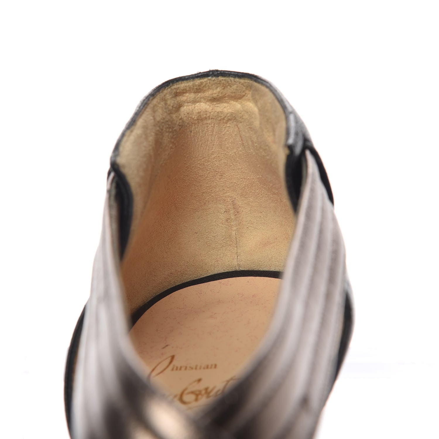 Christian Louboutin Nappa Silk Josefa 120 Platform Sandals 39.5 11 of 15