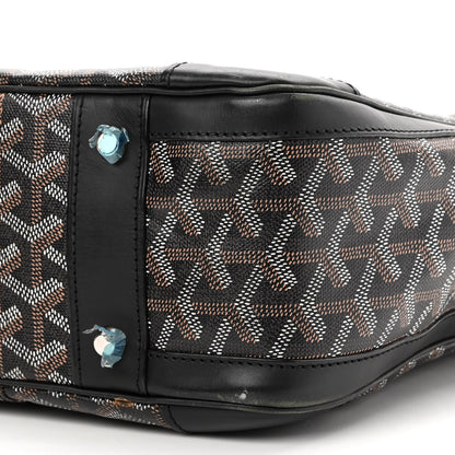 Goyard Goyardine Ambassade MM Briefcase Black 9 of 10