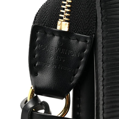Louis Vuitton Epi Pochette Accessories 24 Black 6 of 9