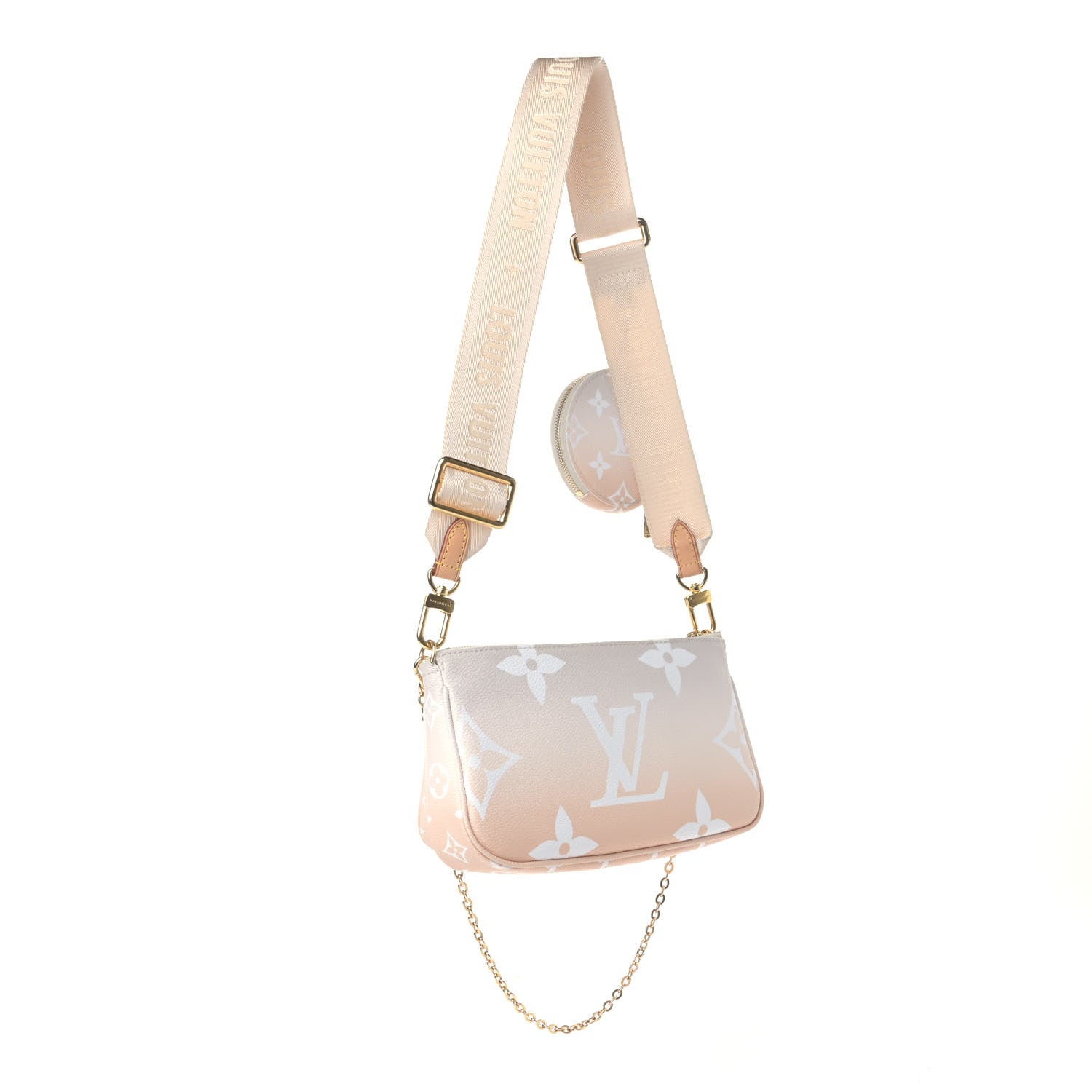 Louis Vuitton Monogram Giant By The Pool Multi Pochette Accessories Brume 2 of 6