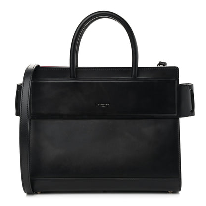 Givenchy Smooth Calfskin Small Horizon Satchel Black 1 of 10