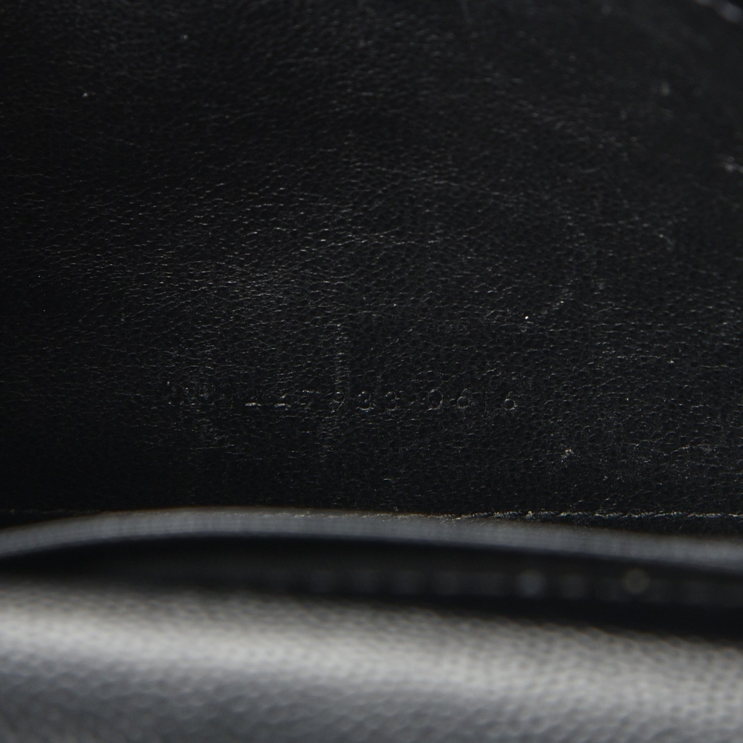 Saint Laurent Grain De Poudre Star Studded Monogram Wallet on Chain Black 8 of 9