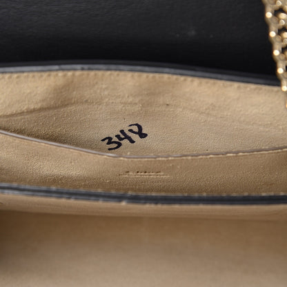 Chloe Suede Calfskin Small Faye Shoulder Bag Black 8 of 8