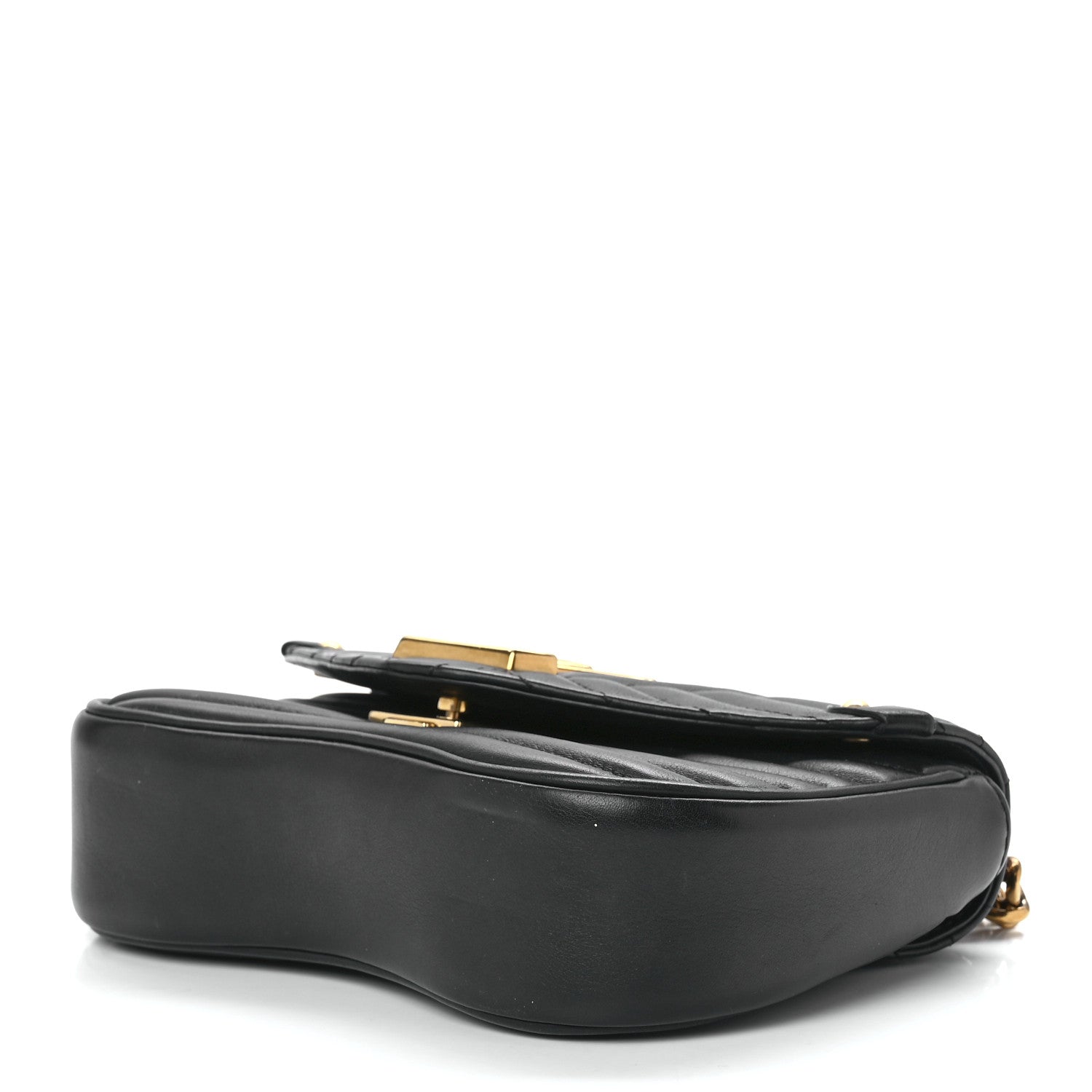 Louis Vuitton Calfskin New Wave Chain PM Black 10 of 12