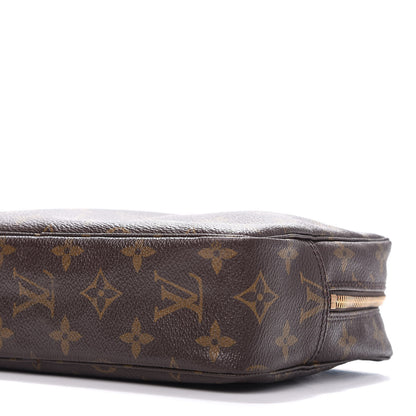 Louis Vuitton Monogram Macassar Toilet Pouch GM 6 of 8