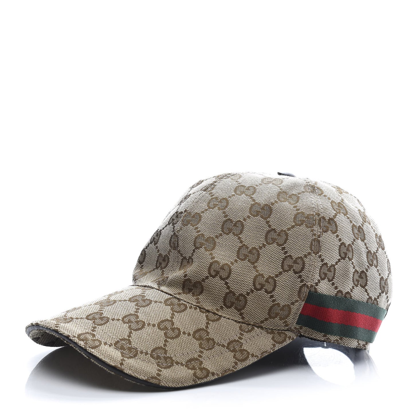 Monogram Web Baseball Hat XL Beige Cocoa