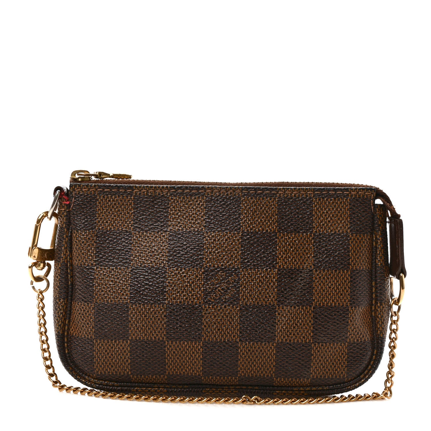 Louis Vuitton Damier Ebene Mini Pochette Accessories 1 of 9