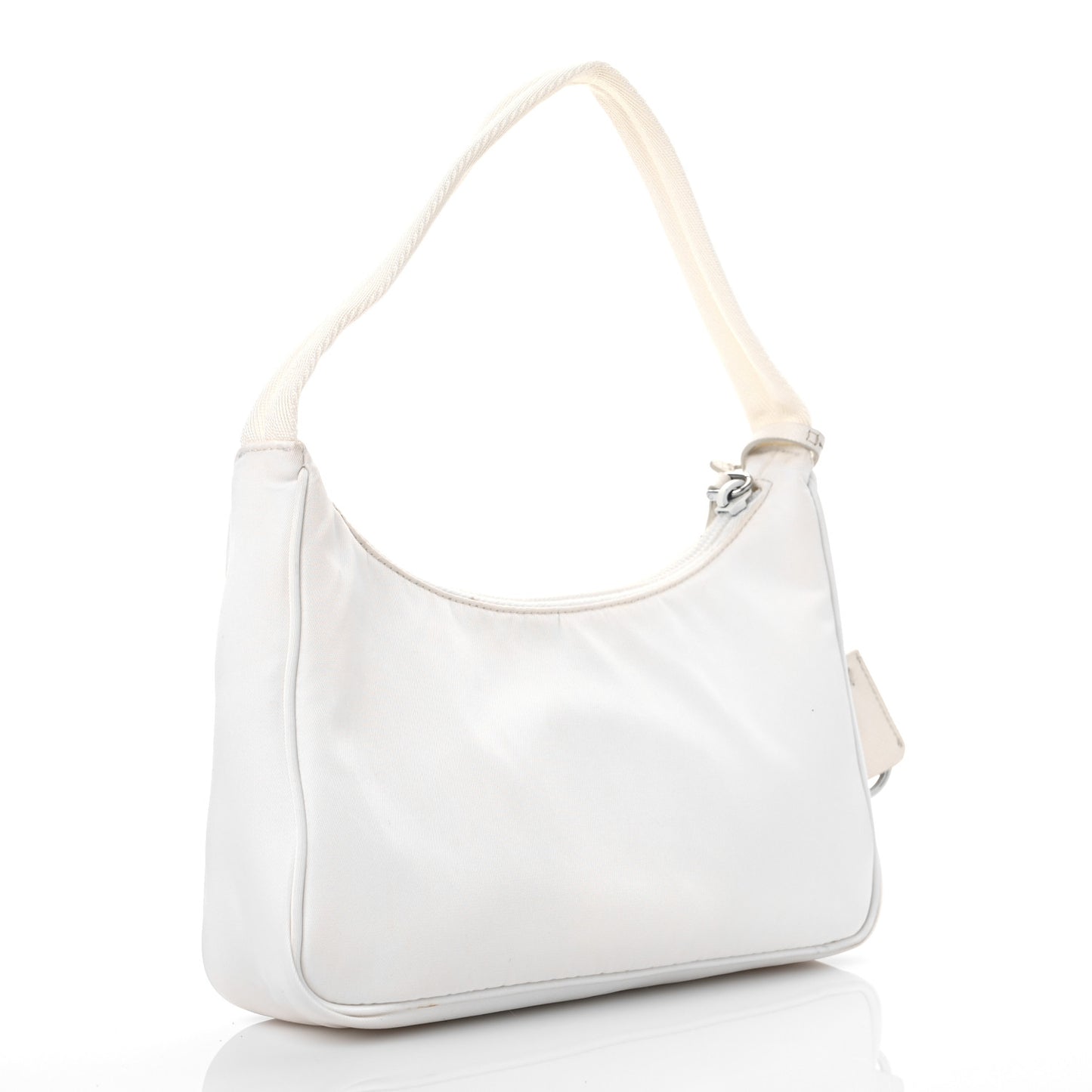 Tessuto Nylon Mini Re-Edition 2000 Bag White