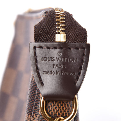 Louis Vuitton Damier Ebene Mini Pochette Accessories 6 of 7