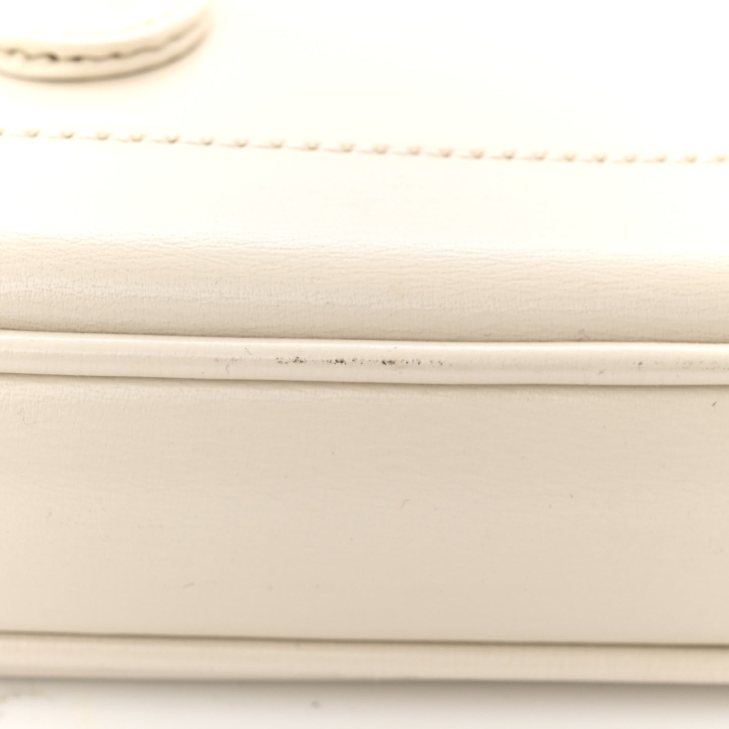 Boarded Dyana Lux Calfskin Small Jackie 1961 Hobo Mystic White