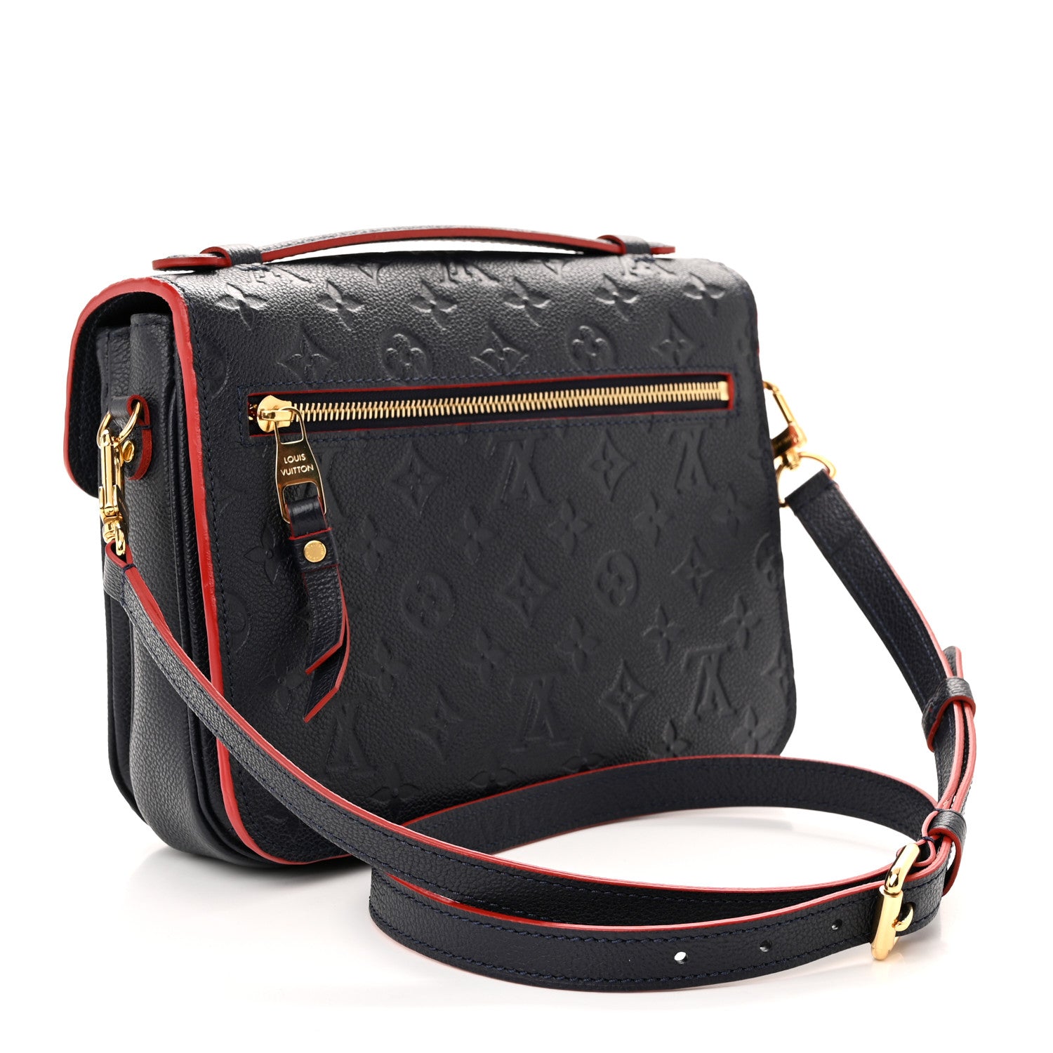 Louis Vuitton Empreinte Pochette Metis Marine Rouge 3 of 10