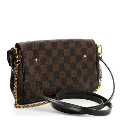 Louis Vuitton Damier Ebene Favorite PM 3 of 10