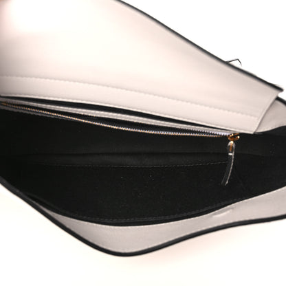 Versace Calfskin La Medusa Medium Hobo Crossbody White 5 of 10