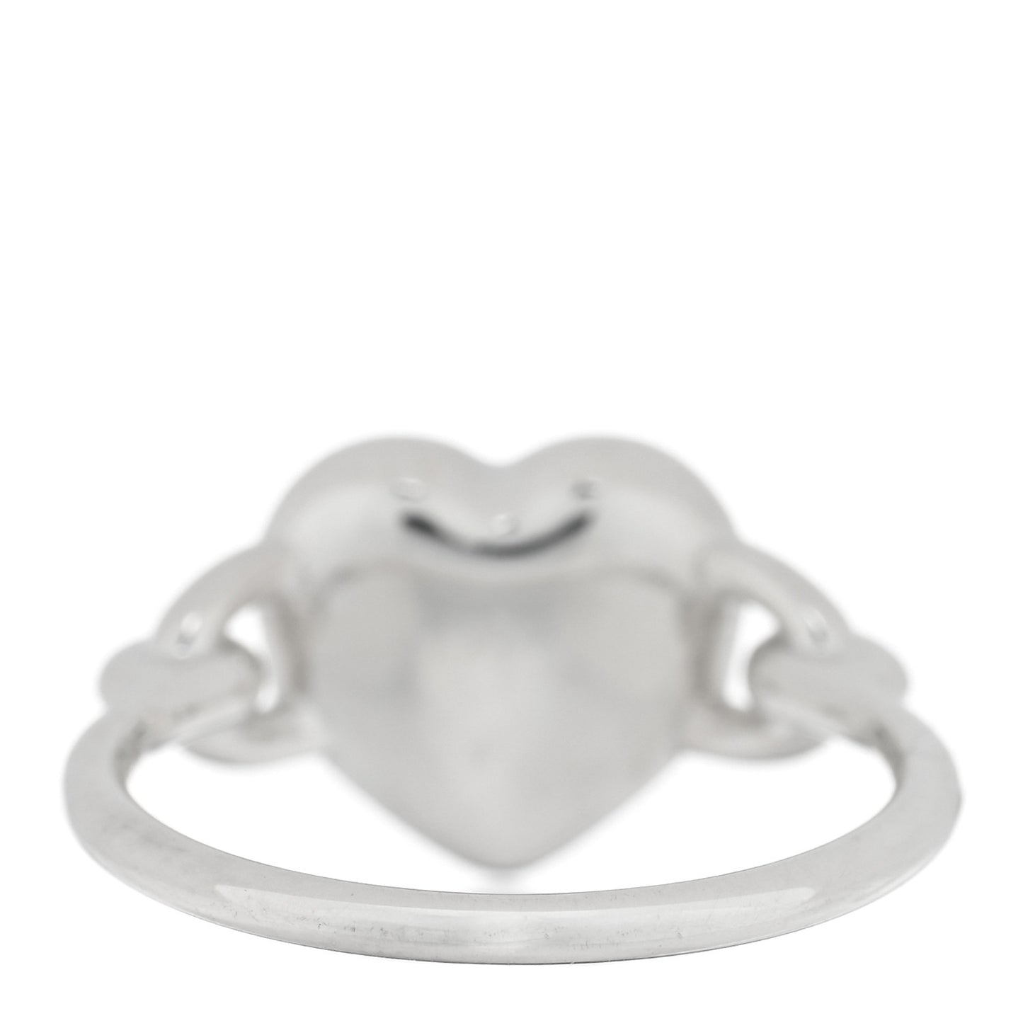 Sterling Silver Return to Tiffany Full Heart Ring 53 6.25