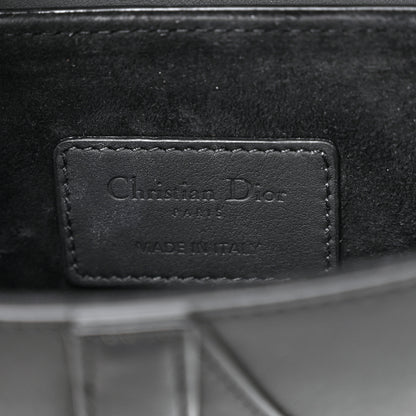 Christian Dior Ultra Matte Calfskin Mini Saddle Bag Black 6 of 14