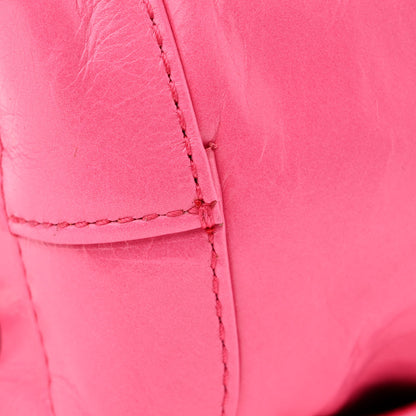 Bottega Veneta Paper Calfskin Maxi Intrecciato Mini Arco Pink 10 of 11