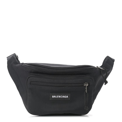 Balenciaga Recycled Casual Nylon Explorer Beltpack Black 1 of 11