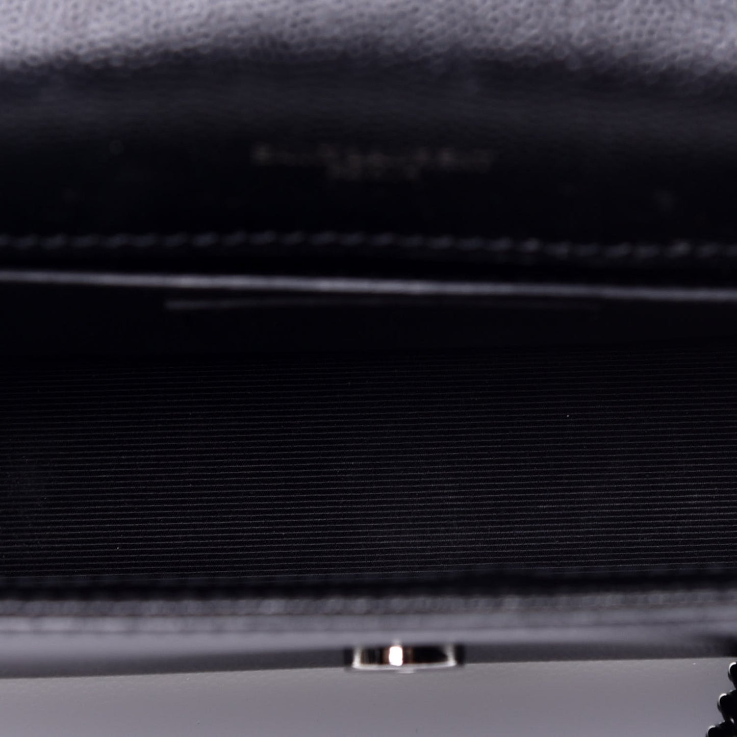 Grain De Poudre Small Monogram Kate Satchel Black