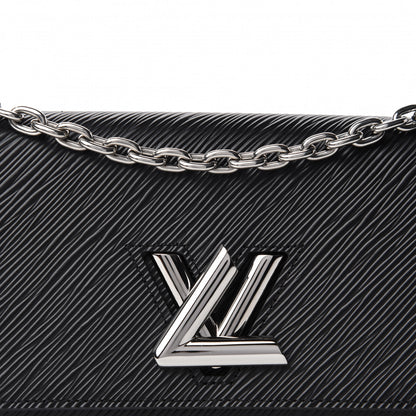Louis Vuitton Epi Twist Chain Wallet Black 10 of 11