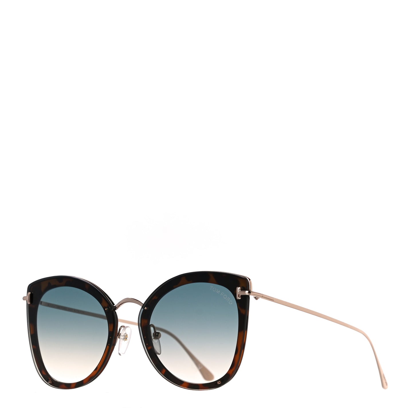 Charlotte Sunglasses TF657 Blue Havana