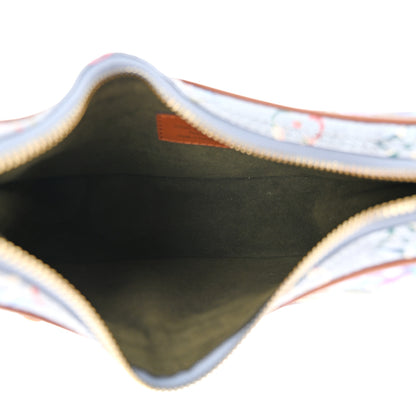 Louis Vuitton Metallic Monogram LV Garden Loop PM Blue 5 of 9