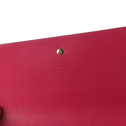 Louis Vuitton Vernis Chaine Wallet Rose Indien 8 of 10
