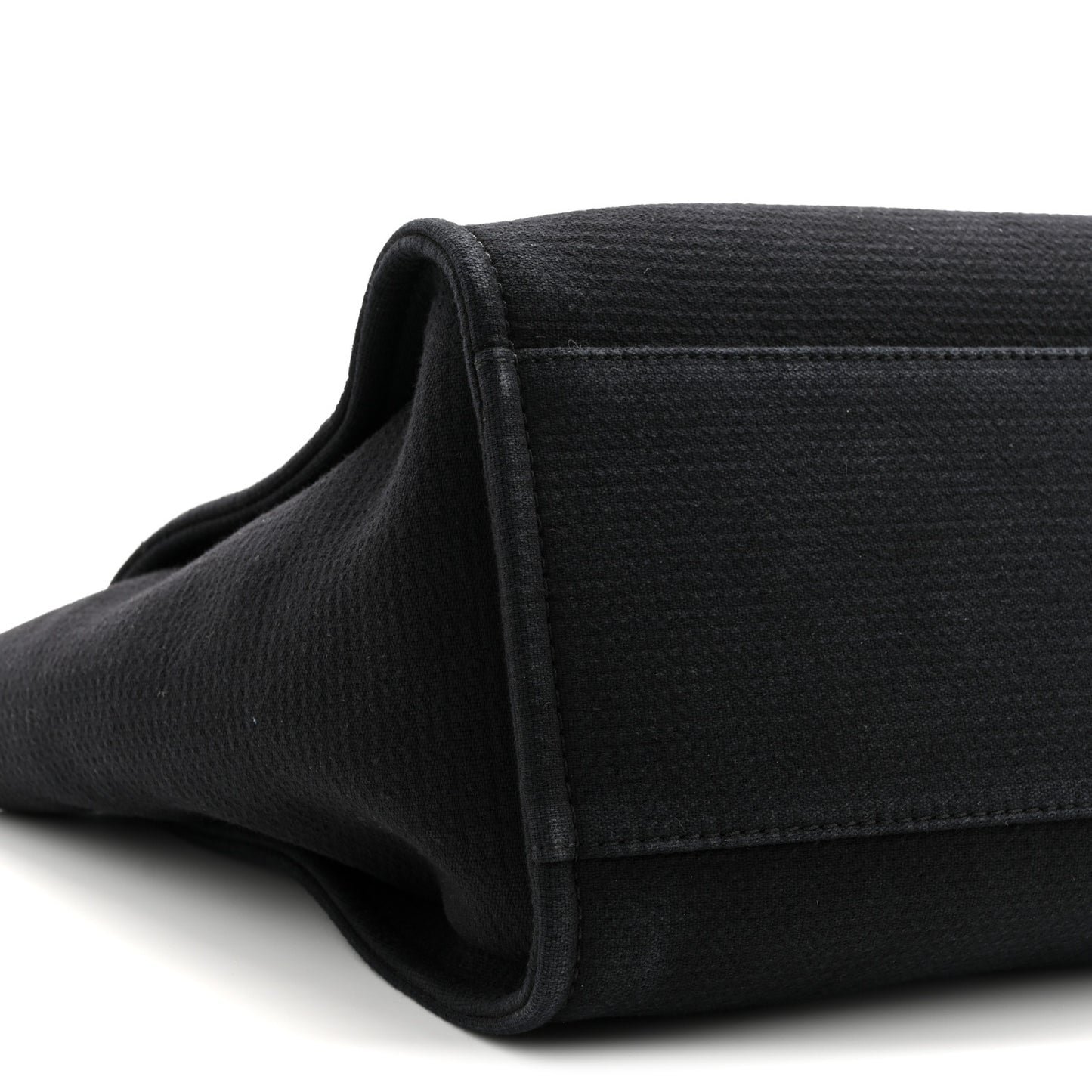 Mixed Fibers Medium Deauville Tote Black