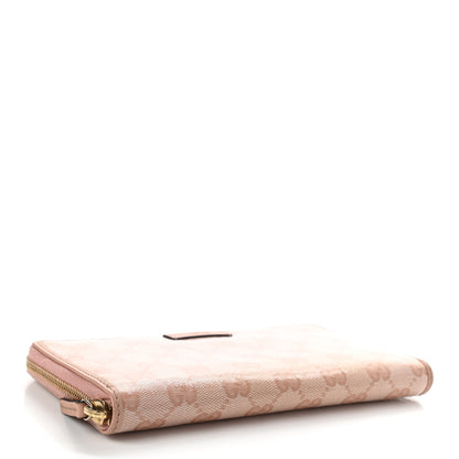 Gucci Monogram Joy Zip Around Organizer Wallet Pink 4 of 16
