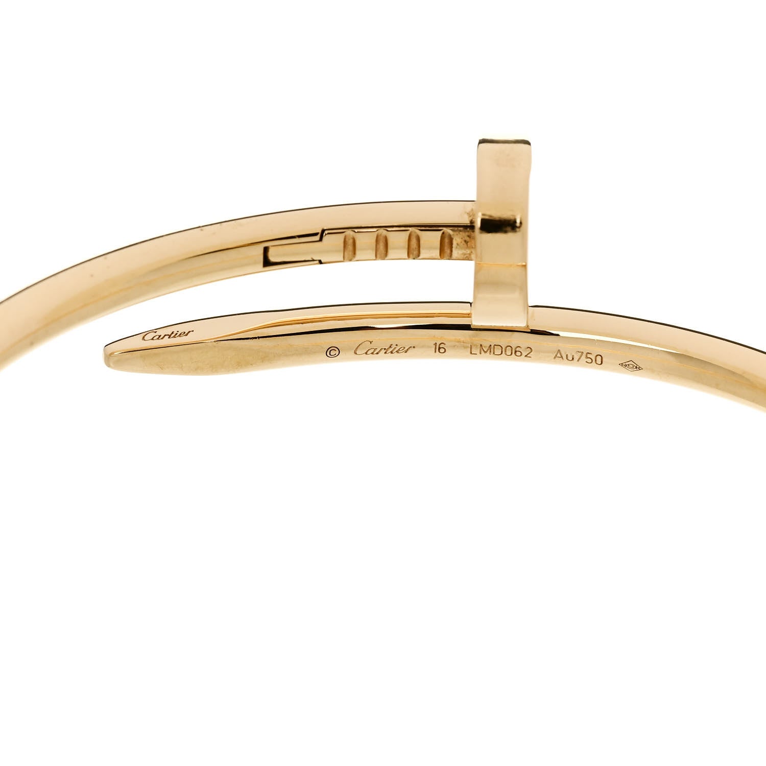 Cartier 18K Yellow Gold Juste Un Clou Bracelet 16 4 of 4