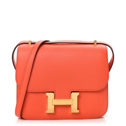 Hermes Swift Constance 18 Orange Poppy 1 of 12