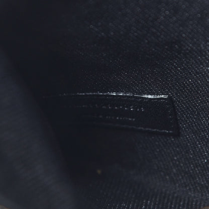 Saint Laurent Linen Calfskin Rive Gauche Tote Black 7 of 9