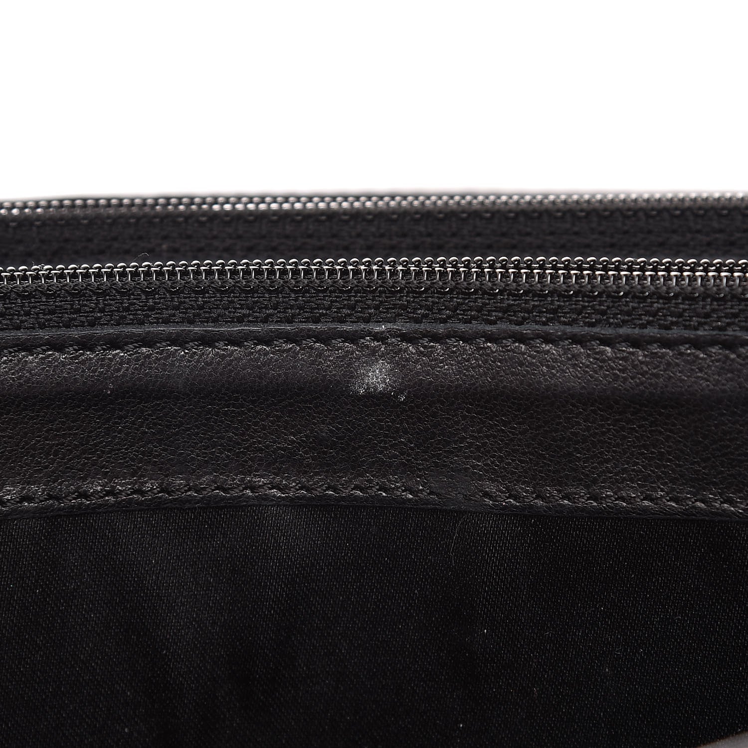Chanel Lambskin Quilted East West Flap Clutch Black 15 of 20